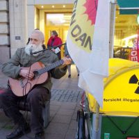 Kundgebung zum Fukushima-Jahrestag in Hamburg 2020