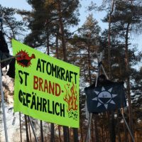 Atomkraft Brandgefährlich - Blockade der Brennelementefabrik Lingen, 2019