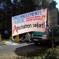 Protest in Lingen, 2014